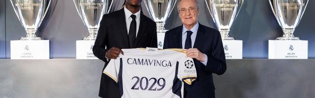 官方：皇马与卡马温加续约至2029年